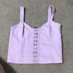 corset like tank top from forever 21